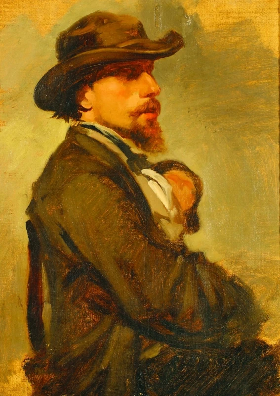 Ritratto di Vincenzo Cabianca - Pistoia